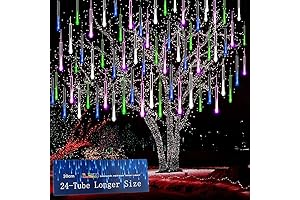 Kwaiffeo Giant Gumdrop Decorations Icicle Lights Outdoor