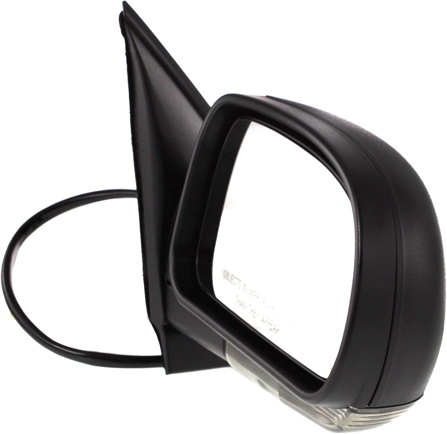 Kool Vue Passenger Side Power Heated Mirror for Chevrolet Trailblazer GMC Envoy 2002-2009 Power Fold With Signal Light; Without Memory Textured