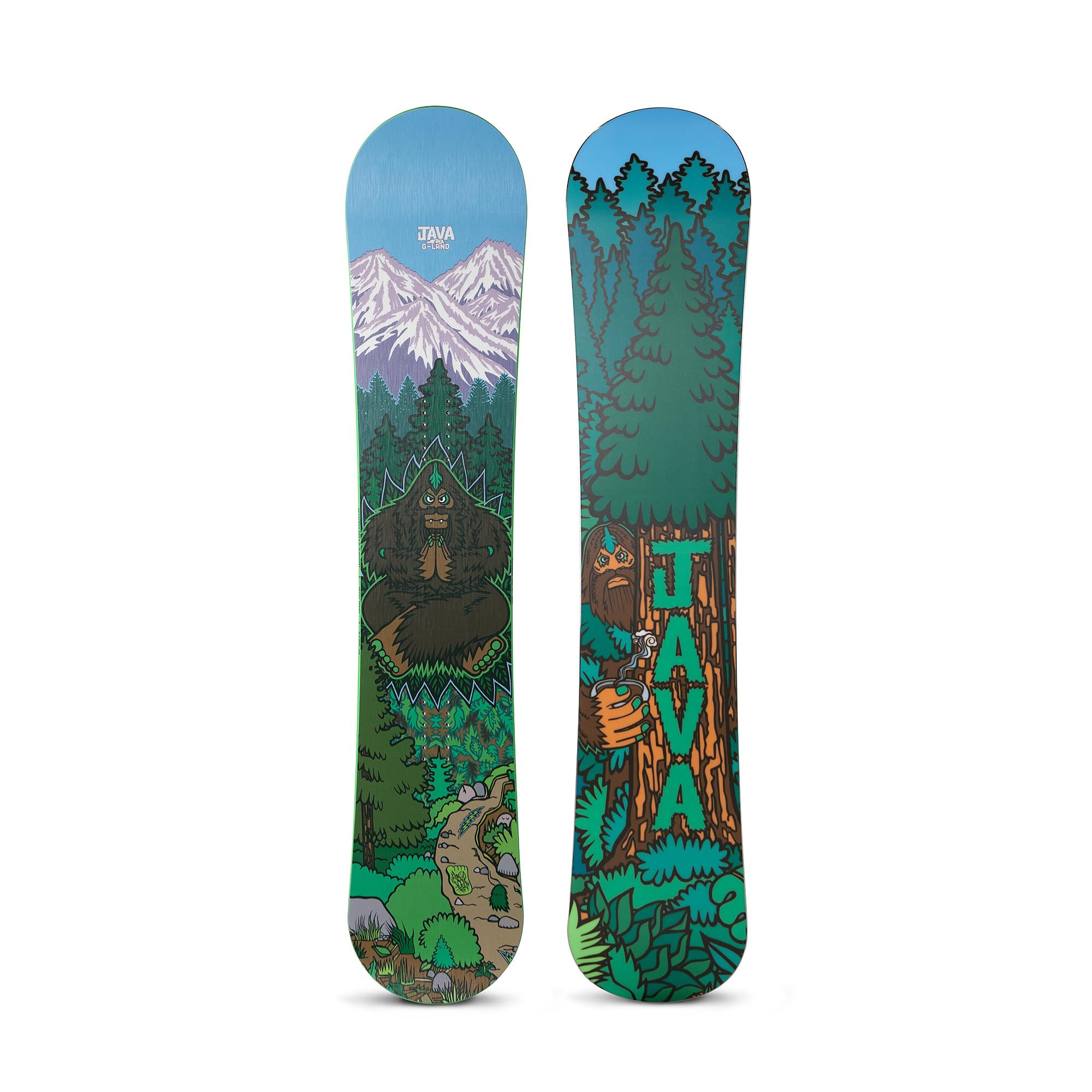 Snowboard - Java Snowboards G-Land Snowboard 151cm 156cm 161cm 166cm (156 CM)
