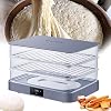 40L Bread Proofing Box (3-Layer Removable), Electric Dough Proofer Machine for Home Use, 450mmx330mm Large Size Inner Cavity, Adjustable Temperature +Timing(1min-24h),Automatic Humidity Control