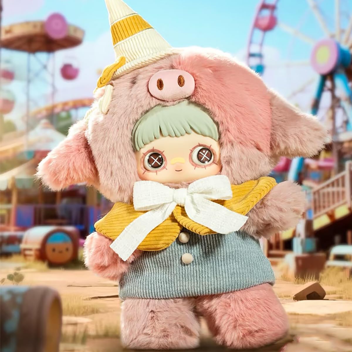 Maymei Forgotten FUNFAIR Serie Blind Box Action Figuren niedliche Zufallsspielzeug Geburtstag Sammelspielzeug für Desktop Ornamente, 1PC