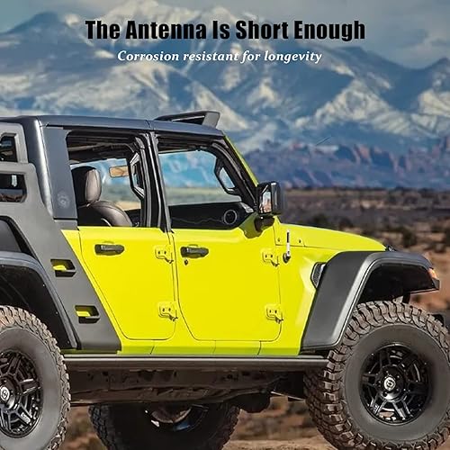 Miniatura 6 de Antena de audio para automóvil, camión, accesorio de camioneta de alta resistencia para uso de radio AmFm, compatible con automóvil Chevrolet