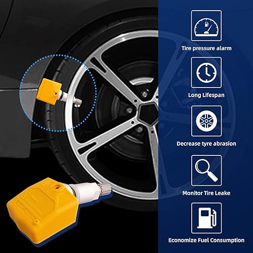 Miniatura 8 de MACAX Sensor de sistema de monitoreo de presión de neumáticos TPMS TPMS 315 MHz OBDreaprendizaje manual de adaptación compatible con Cadillac STS
