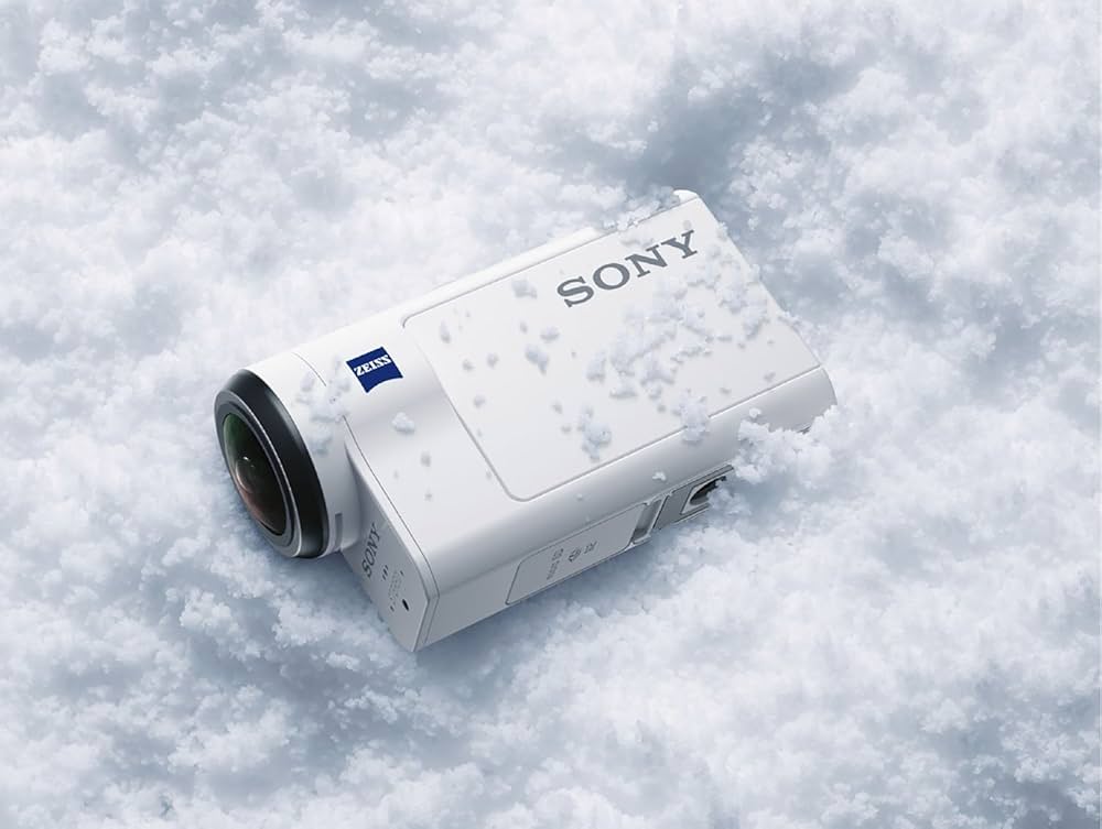 Sony Action Cam HDR-AS300 Digital HD Video Camera Recorder (White