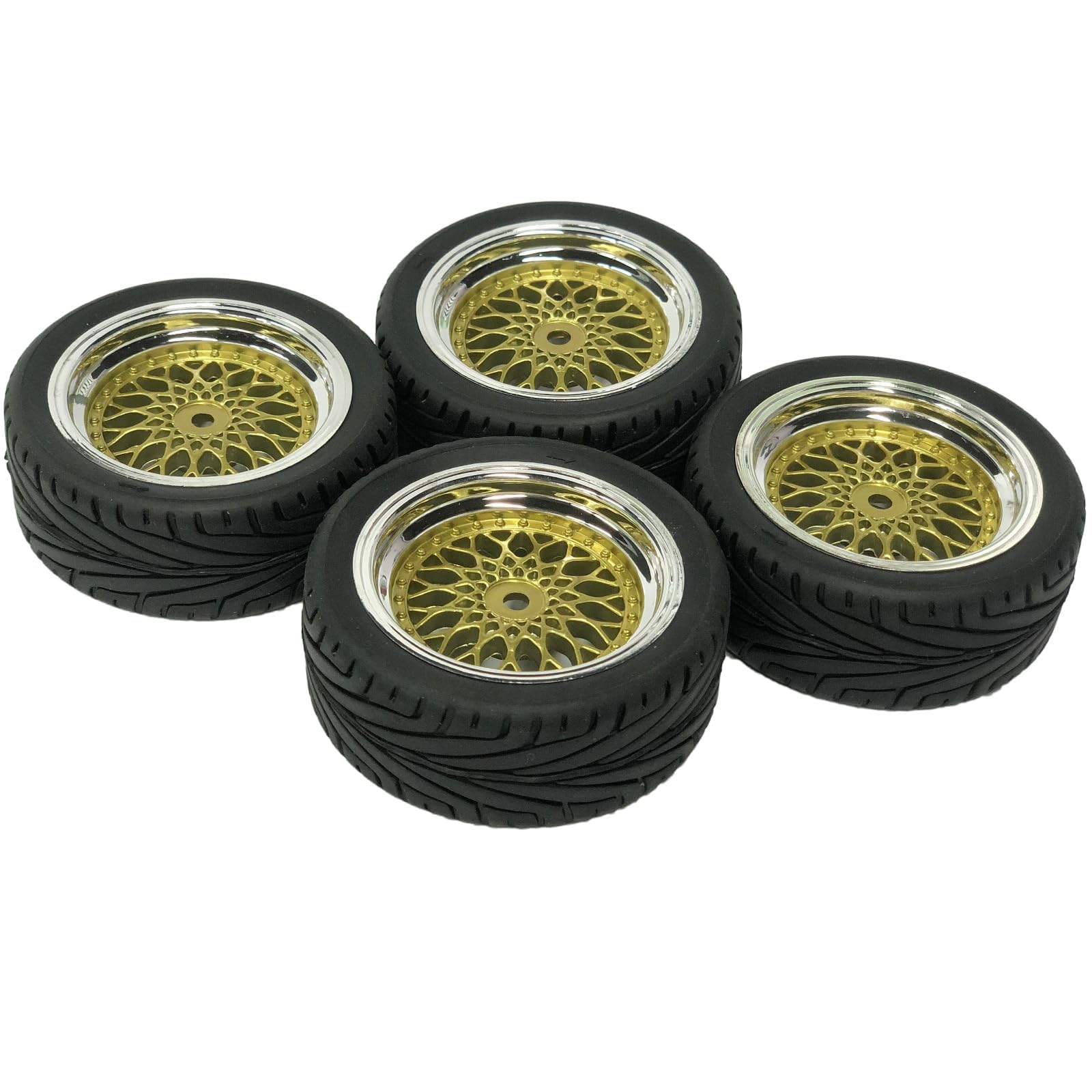 RC Car Tyres and Wheels Set - Image 2