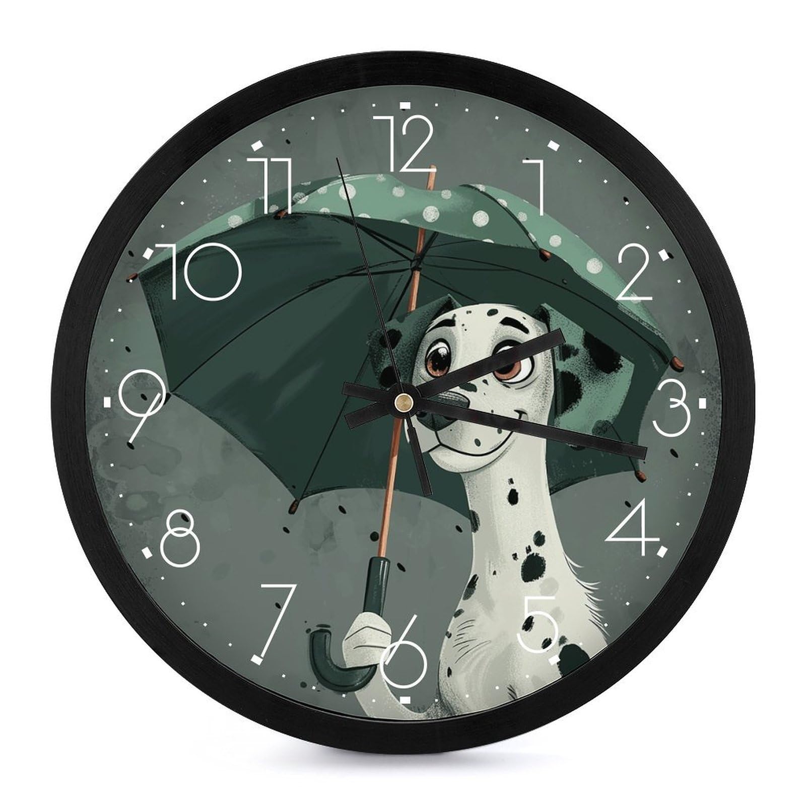 Horloge murale pour salon et salle de classe décorative et ludique