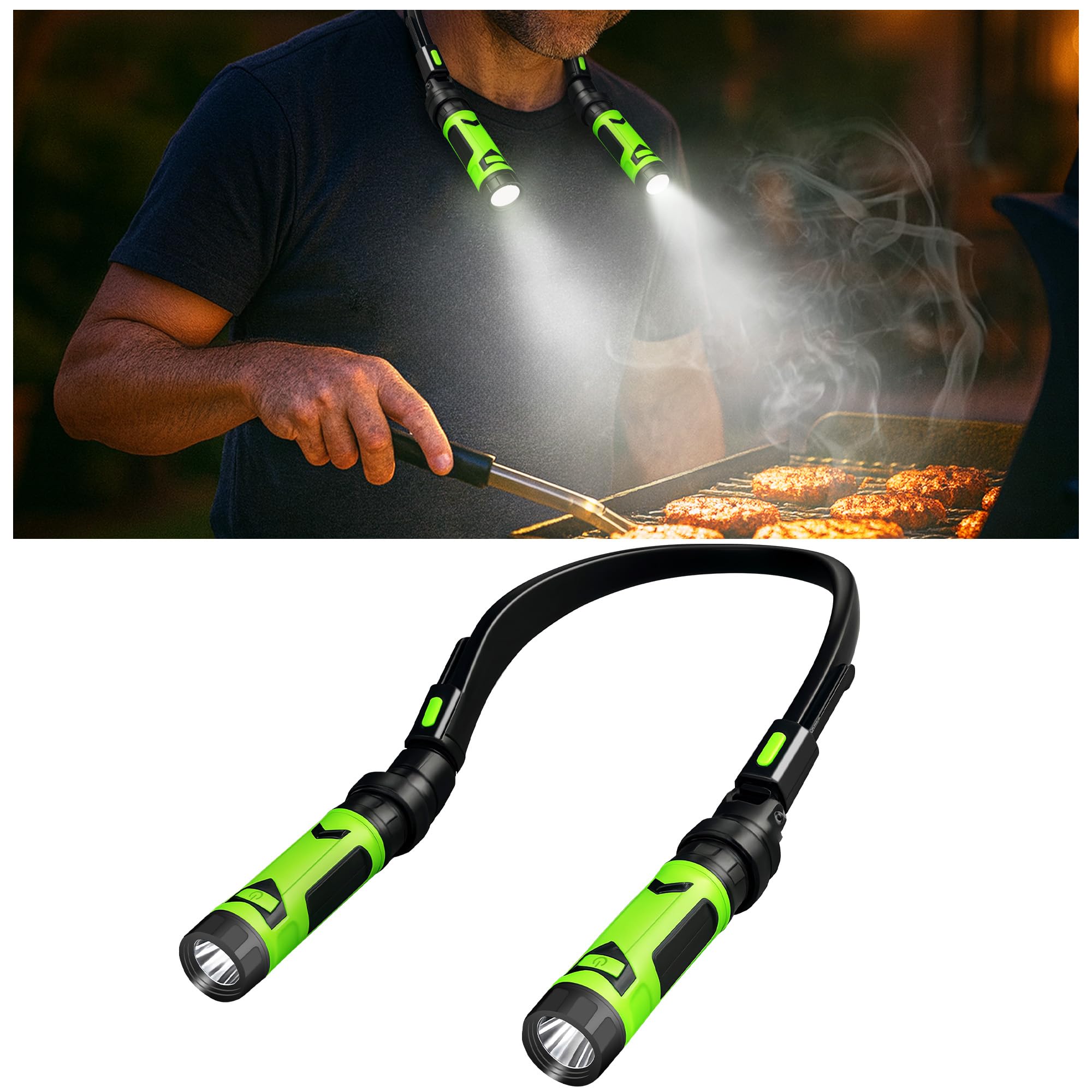 Luz de parrilla para barbacoa al aire libre, accesorios de parrilla, magnética, brillante, LED, iluminación nocturna para barbacoa, Traeger, Pit Boss, ahumador, accesorios de parrilla