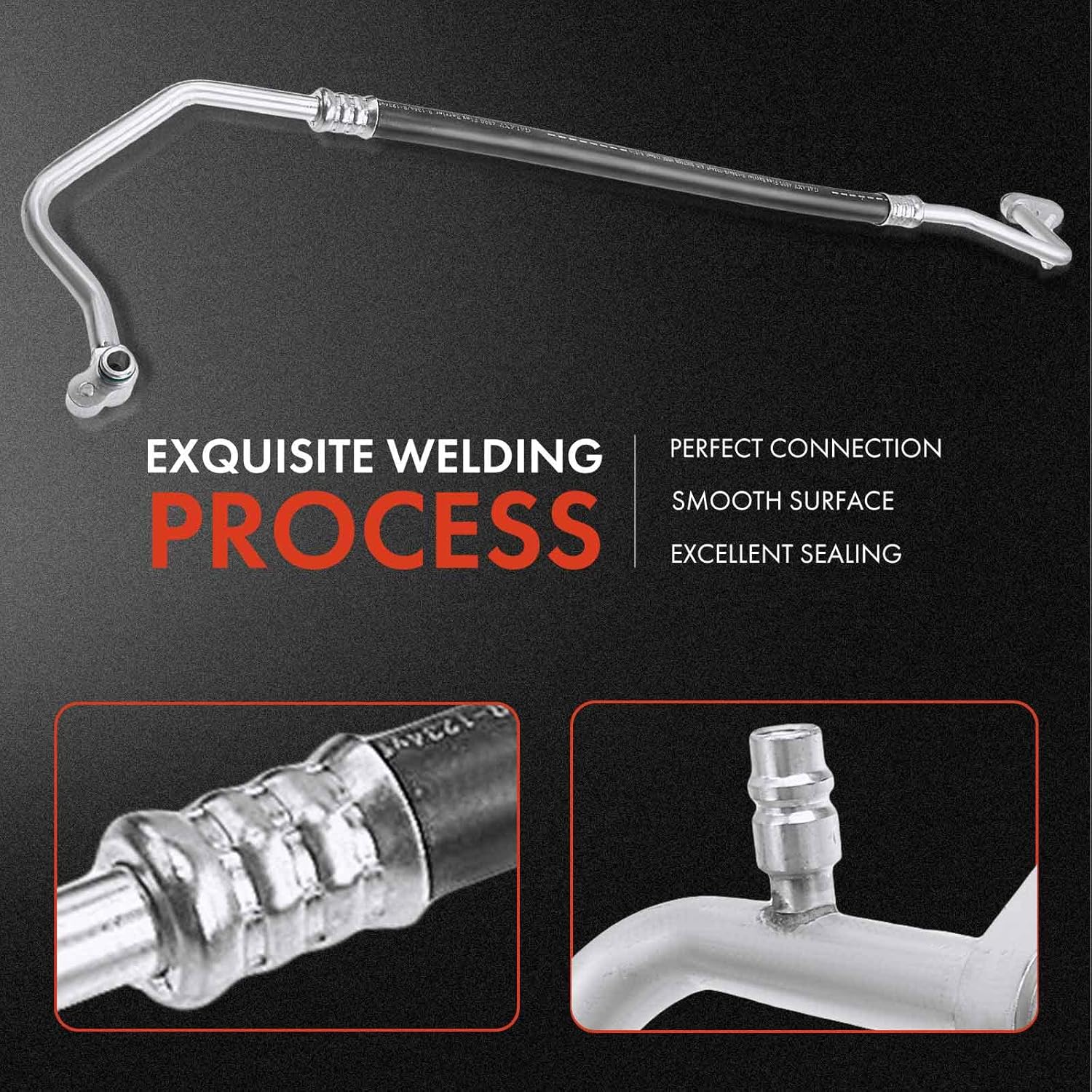 A-Premium A/C Suction Line Hose Assembly Compatible with Subaru Legacy Outback 2013-2014 H4 2.5L, Compressor to Evap