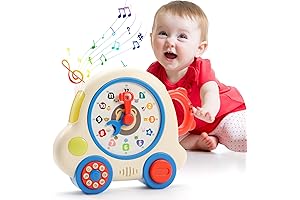 Montessori Time Learning Toy: Toddler Toys for 12-36 Months