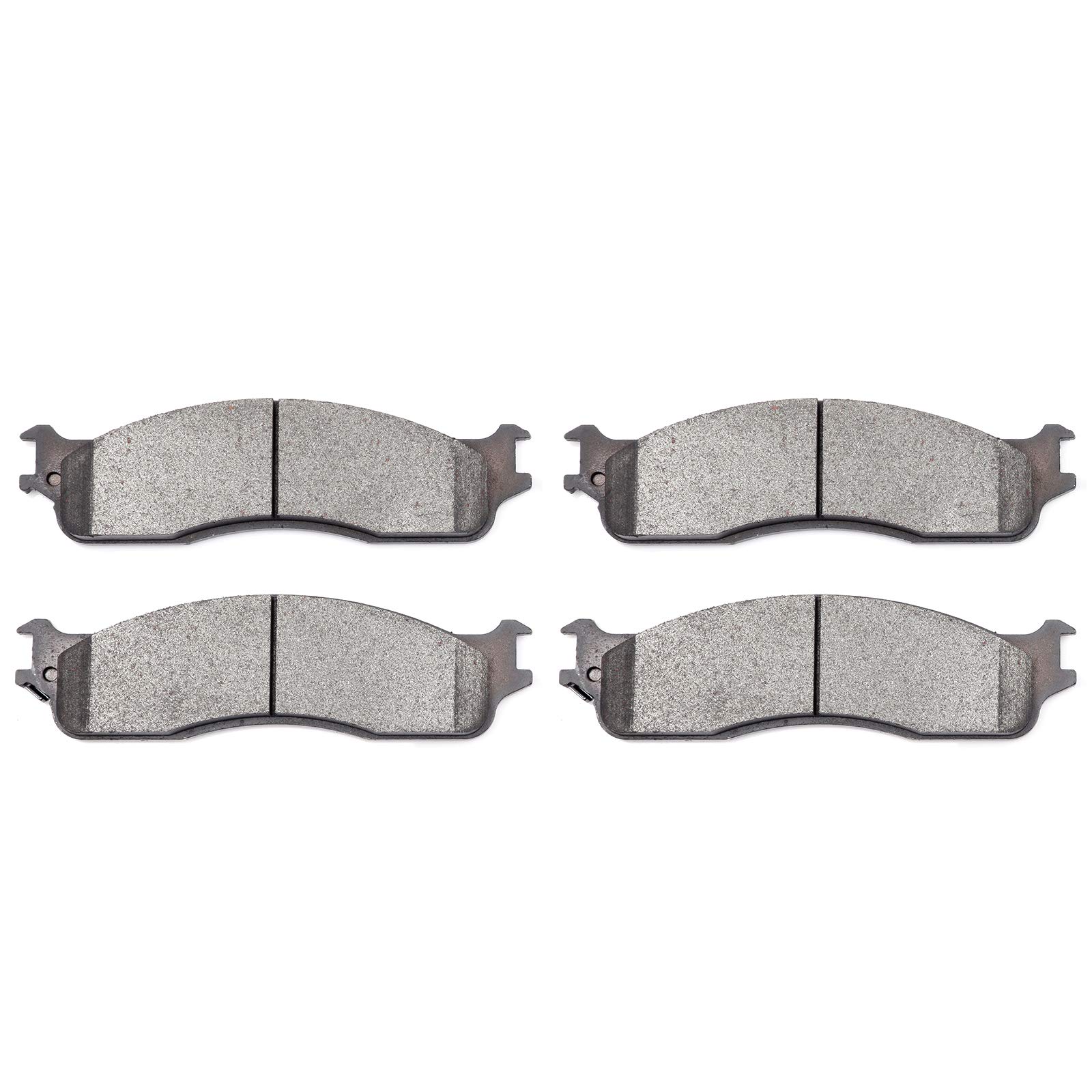 cciyu D965 Ceramic Front Brake Pad Set Fit For 2006-2008 For Dodge For Ram 1500,2003-2008 For Dodge For Ram 2500,2003-2008 For Dodge For Ram 3500
