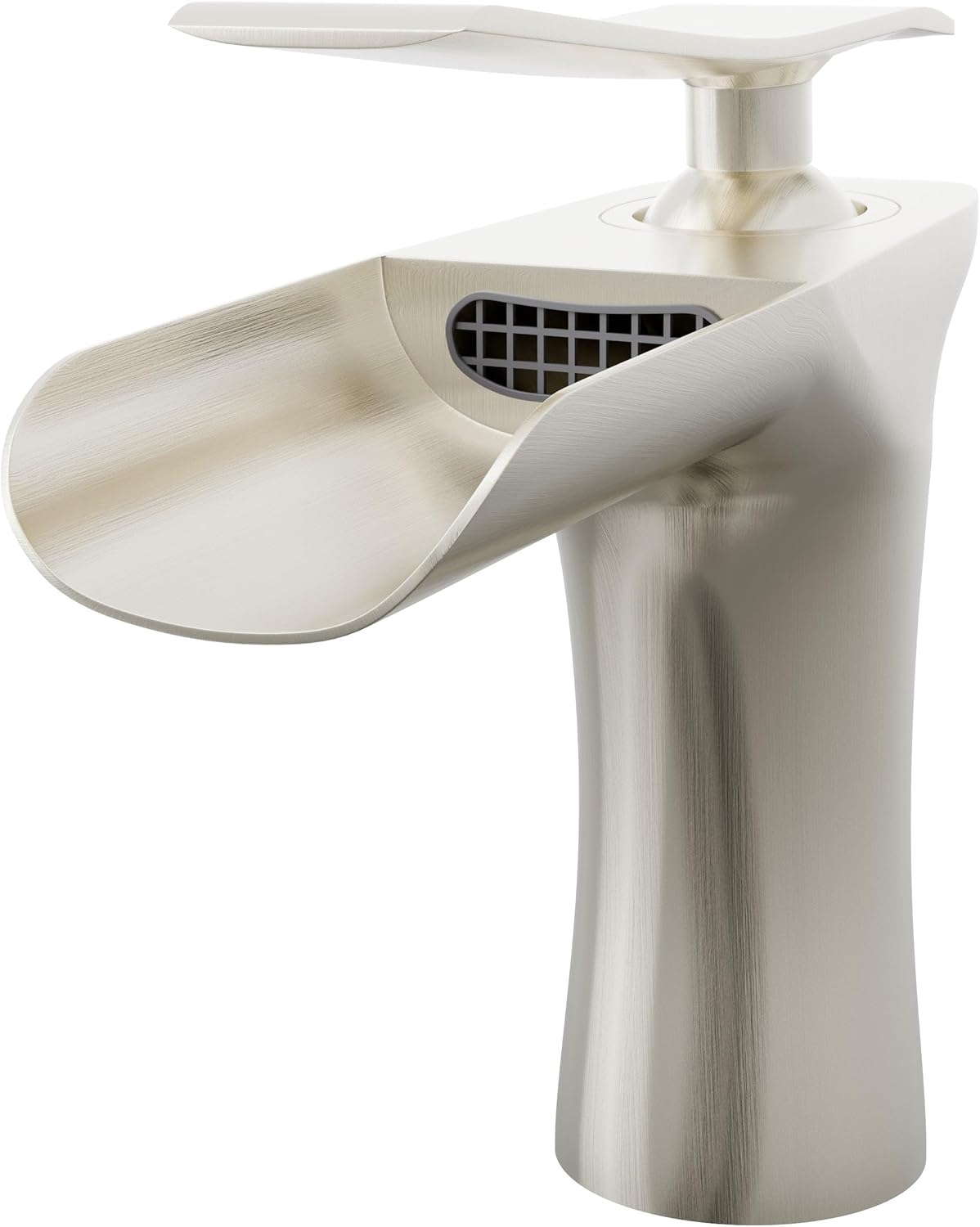 Novatto VANDY Single Lever Lav Faucet, Brushed Nickel