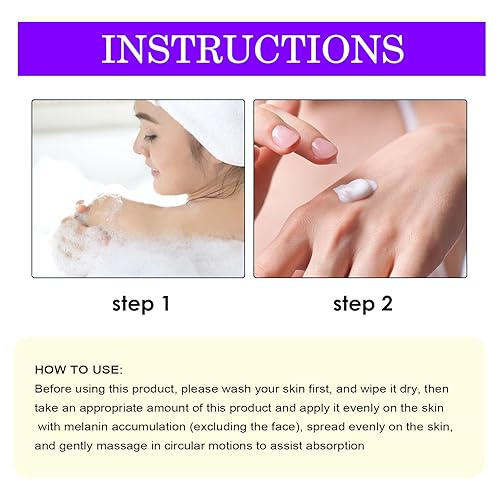 Miniatura 9 de Géneric 2024 Nuevo 2pcs 2.0 fl oz Crema Para Las Manchas De La Cara, Crema Para Manchas Oscuras En La Cara, Para Piel Entrepierna, Manchas Codos,