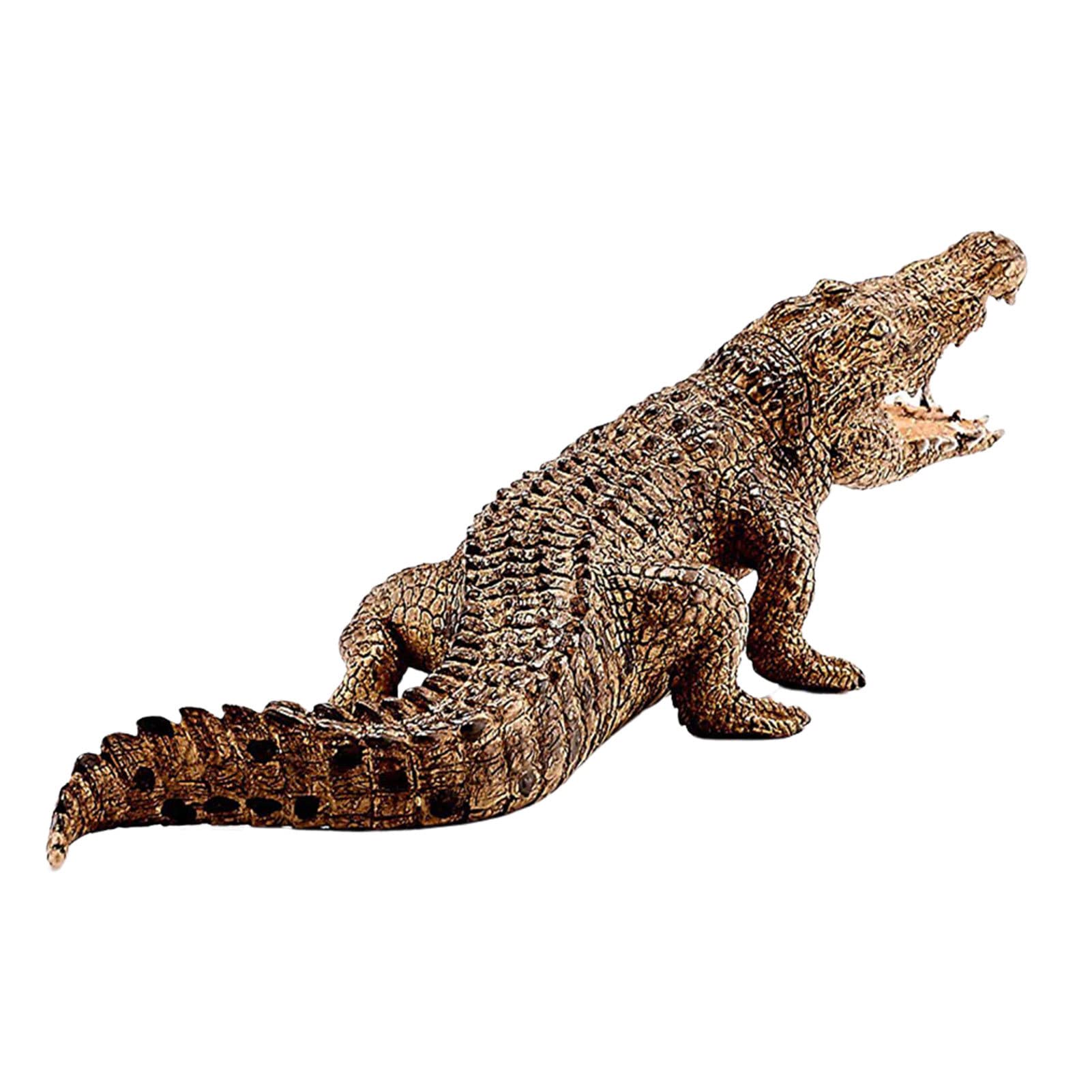 10 Giocattoli Alligatore - Giocattolo 'Alligatore Giocattolo | Animale Artificiale Creativo | Regali per Feste per Ragazzi e Ragazze