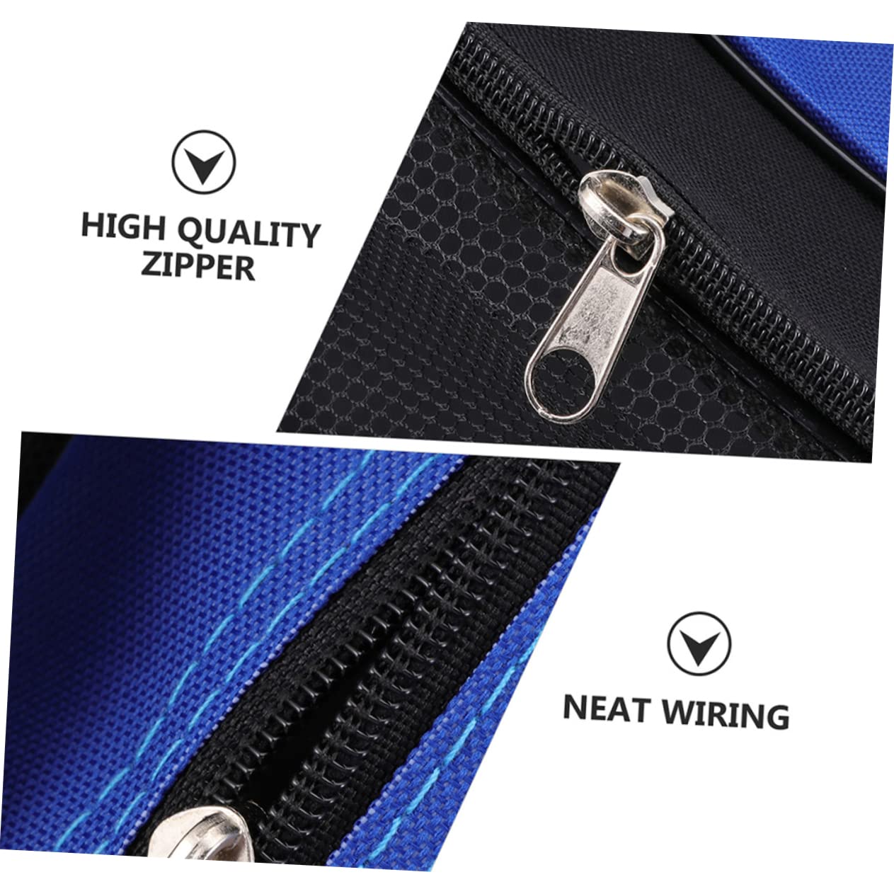 VICASKY Roller Skate Bag Washable Handheld Skate Container with Zipper Closure Durable Storage for Ice Inline Skates Stylish Design for Outdoor Use