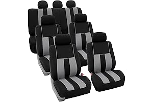 FH Group Van Seat Covers Van Seat Covers 7 Passenger Set