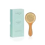 Natemia Wooden Baby Hair Brush | Natural Soft Bristles for Newborns & Toddlers | Gentle Cradle Cap Care | Ideal Baby Registry Gift