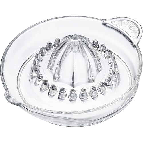 Westmark 30822260 Exprimidor de cítricos, vidrio, grande, 8.5 fl oz, transparente