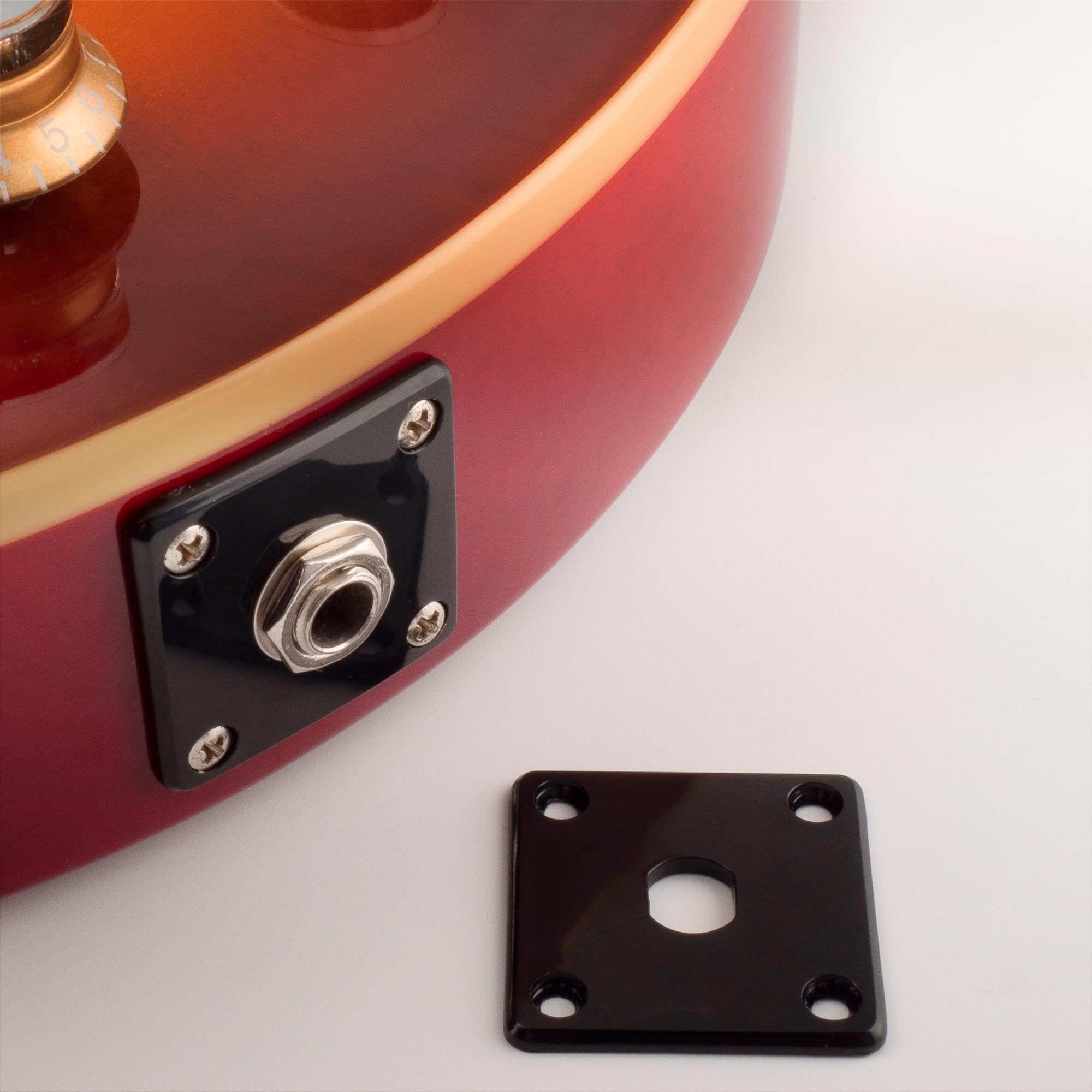 Amazon.com: Musiclily Pro Plastic Input Jack Plate Square Output