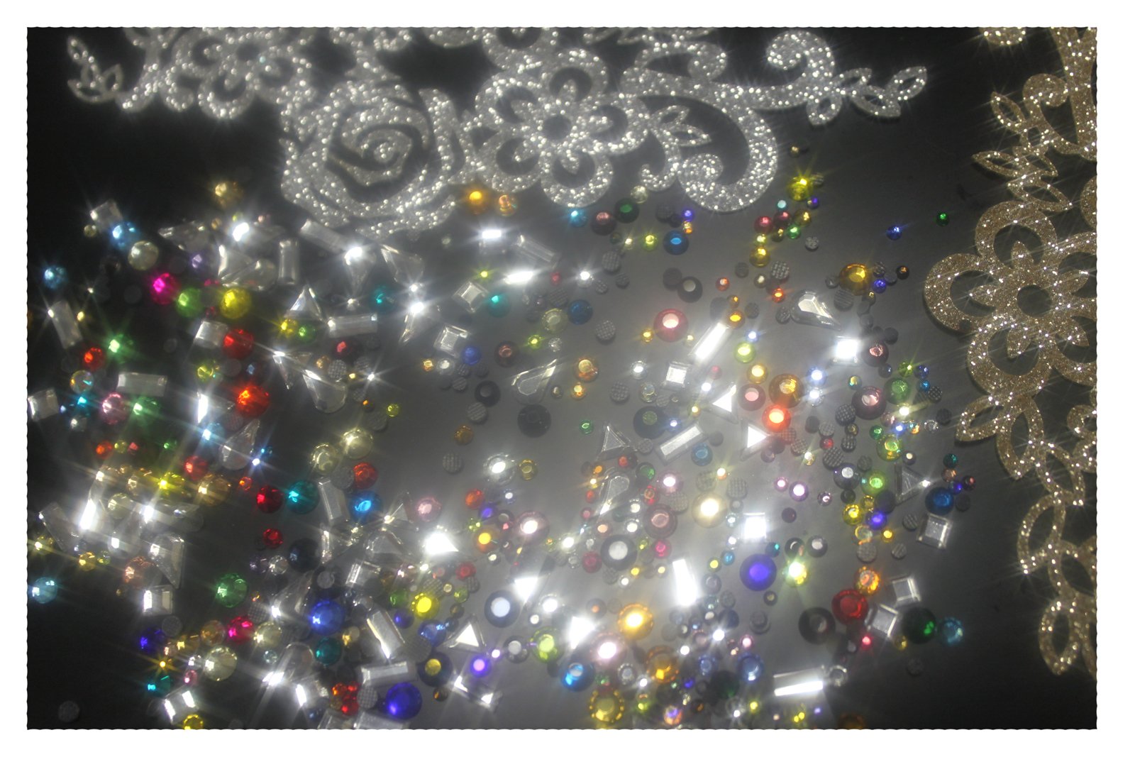 Étoiles Thermocollantes Multicolores Strass Hotfix – Lot Iron-on Pour Vêtements