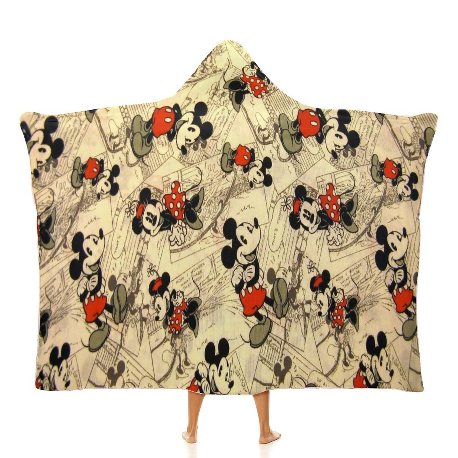 Amazon｜ミッキーマウス (1) 着る毛布 レディース ルームウエア 可愛い  