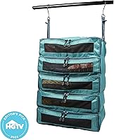 Vista 9 de Pack Gear Organizador de maleta colgante, Verde, Compacto