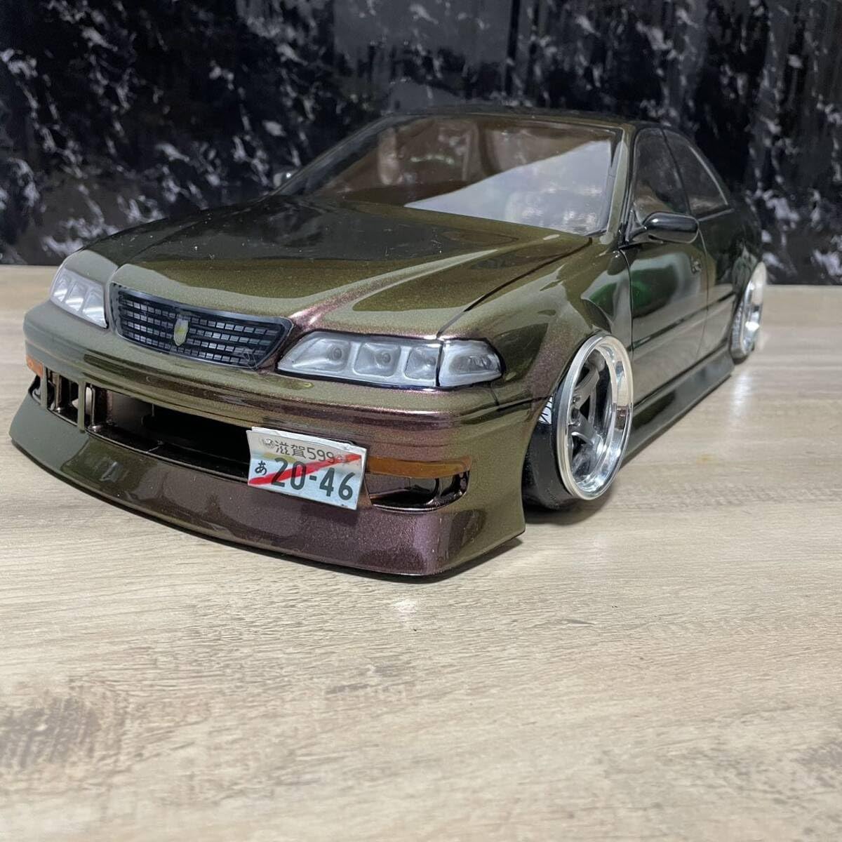 rc-artトヨタ　マーク2　ドリフト　1/10 ラジコン　ボディ　rc rc-artトヨタ マーク2 ドリフト 1/10 ラジコン ボディ rc 塗装済