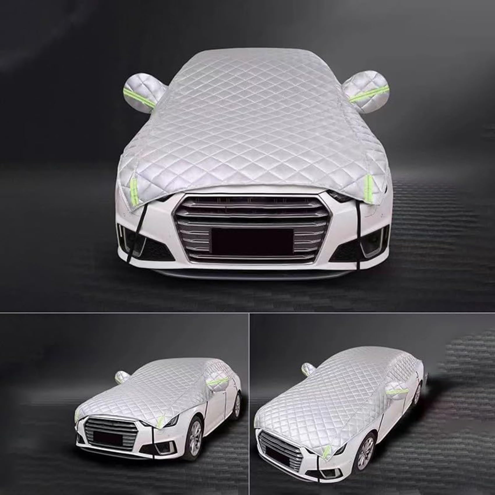 Outdoor Car Cover For BMW IX3 2022-2024,Outdoor Full Car Cover All Weather With Door Zipper For Waterproof Windproof Sun Rain Snow Protection