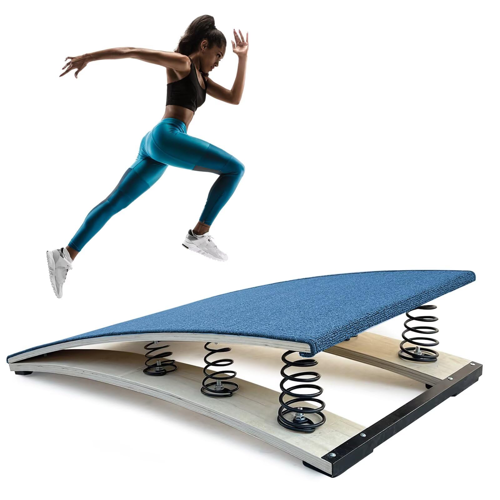 Hochleistungsgymnastik für Tresortraining, strapazierfähiger Holzsockel mit Gummipads, rutschfeste Filzoberfläche, ideal für das Heim-Fitnessstudio, gebrauchsfertig