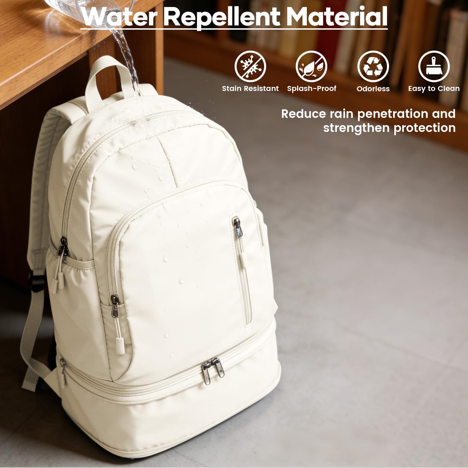 Lendolk Mochila de gimnasio para mujeres y hombres