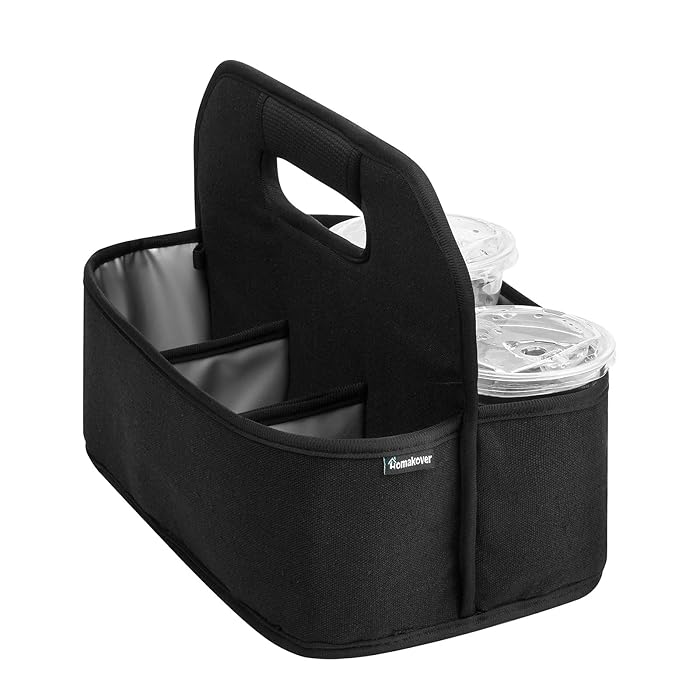 Buy Cup Drink Carrier with Handle, Reusable Coffee Cup Holder for Hot or Cold Drinks, OnThego
