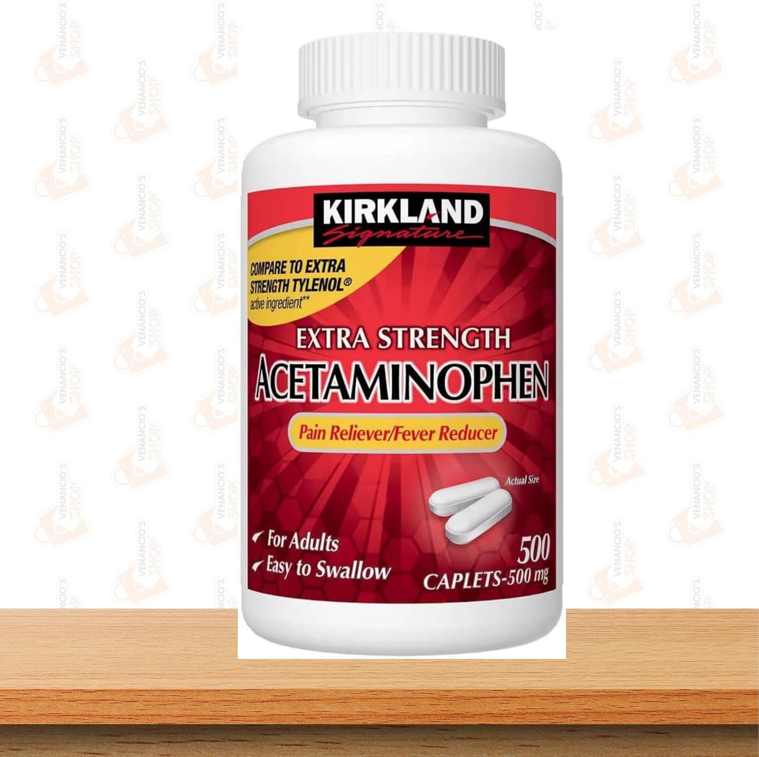 Kirkland Signature Acetaminophen 500mg Extra Strength