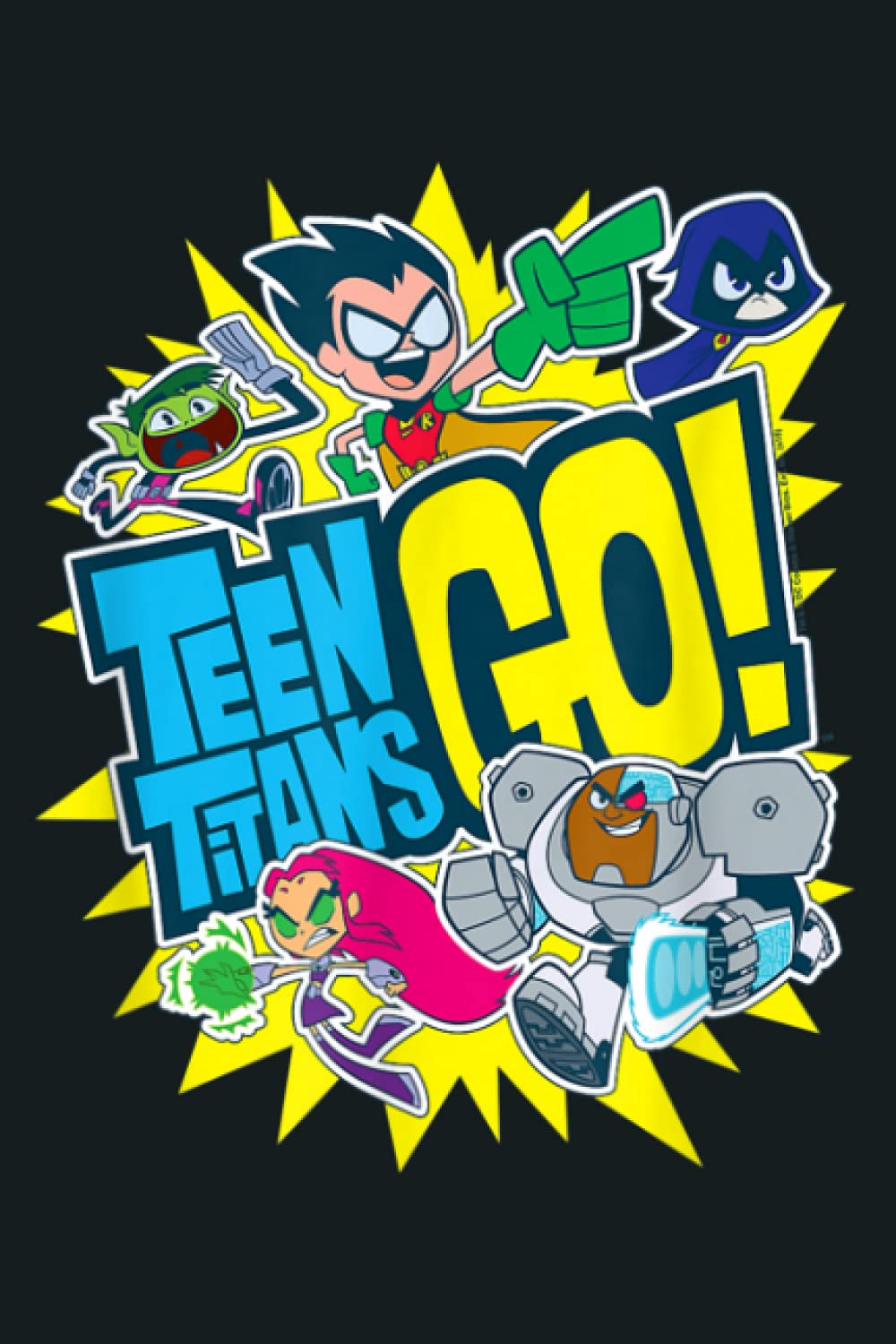n Titans Go Team: Notebook Planner - 6x9 inch Daily Planner Journal, To Do List Notebook, Daily Organizer, 114 Pages
