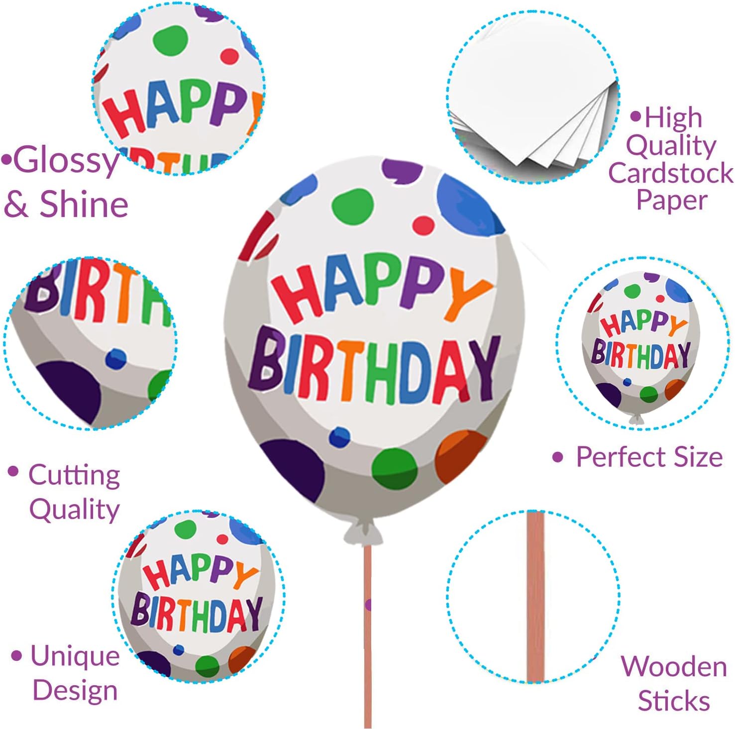 Birthday Photo Booth Combo (15 photobooth Props+1 Birthday Banner) / Happy Birthday Photobooth/Happy Birthday Photo Props/Happy Birthday Banner/Happy