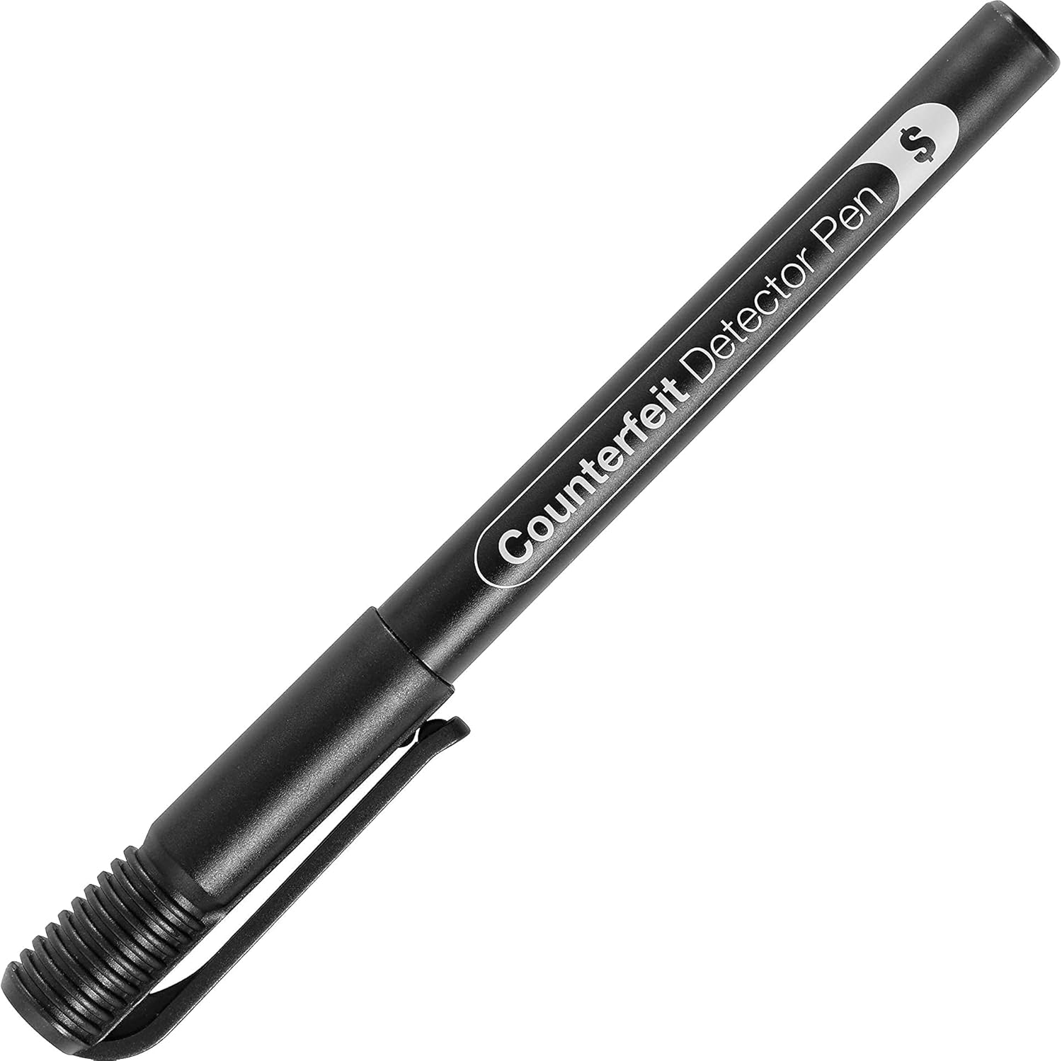 1128402 Counterfeit Pens, Black, 12/Pack