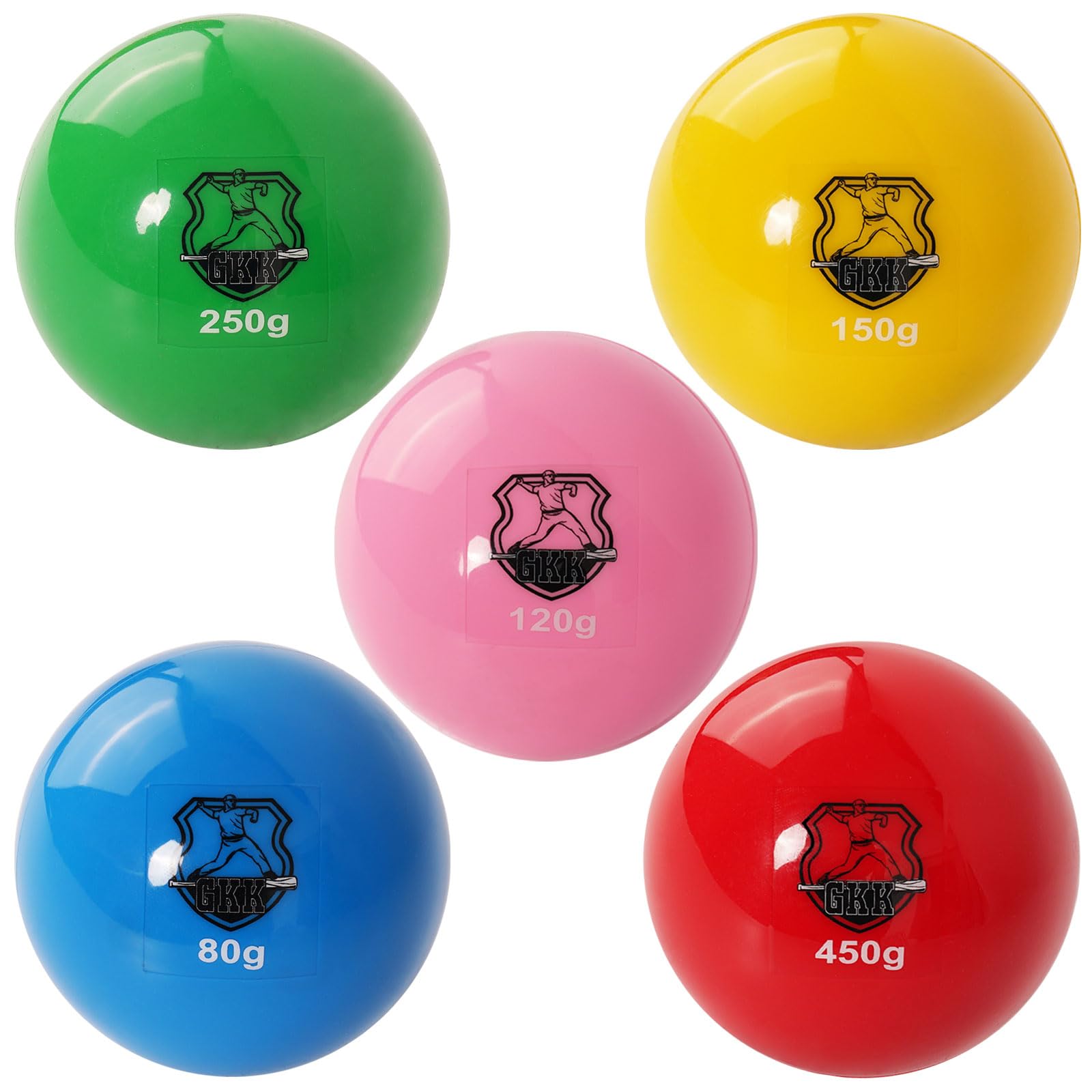GKKBaseball Practice Training Baseballs & Softballsfor Kids/Youth 9 Inch Baseballs for Pitching Throwing Hitting and Pitching