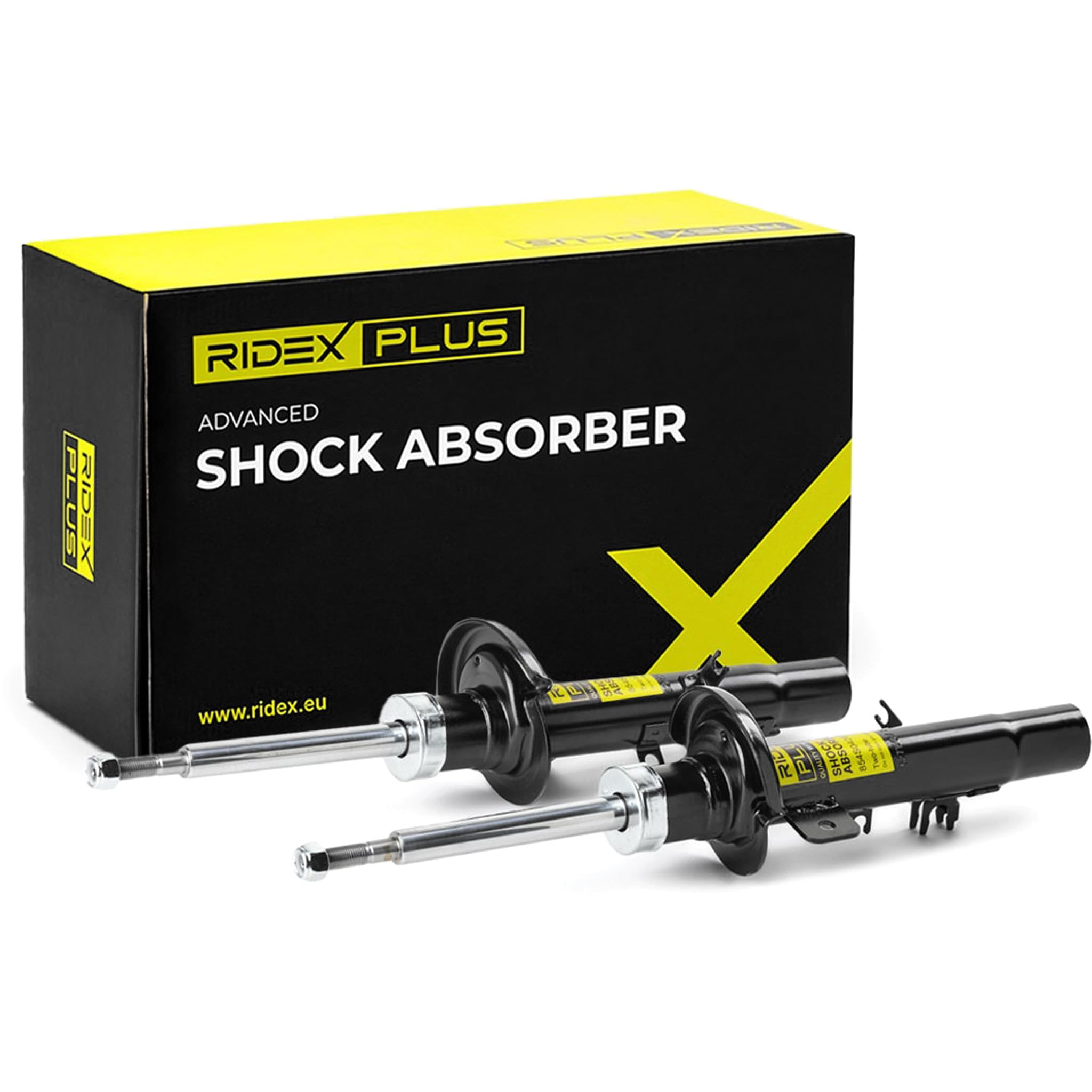 RIDEX PLUS 854S0805P 2x Amortiguador Delantero Izquierda Delantero Derecha Delantero Compatible con CITROËN C3 I Hatchback FC, FN