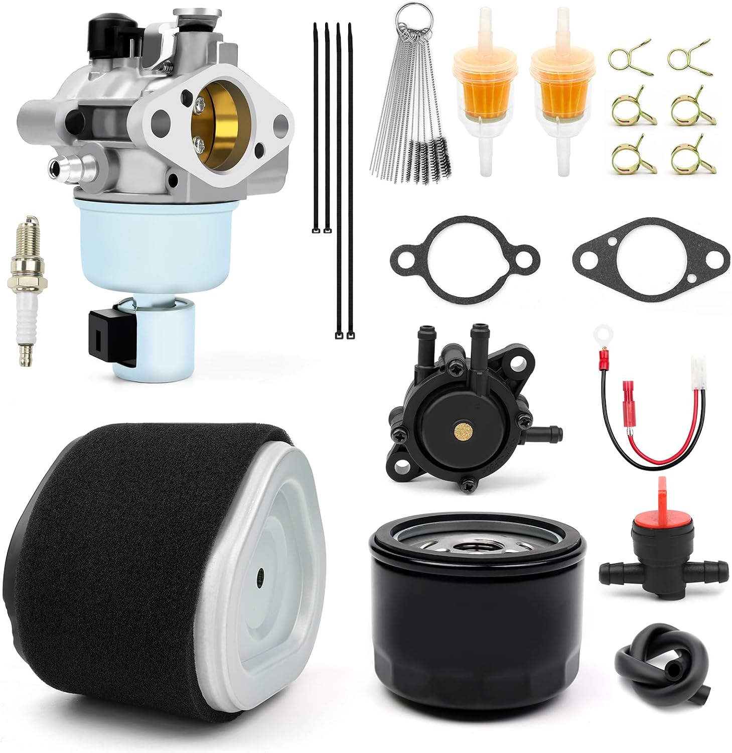 Carburetor Air Filter Oil Filter Fuel Pump For Kohler CV460S CV15S 41523 15HP For John Deere GT225 LX255 LX266 LT160 12-853-56-S 12-853-81-S 12-853-93-S 12-853-178-S 42-853-03-S