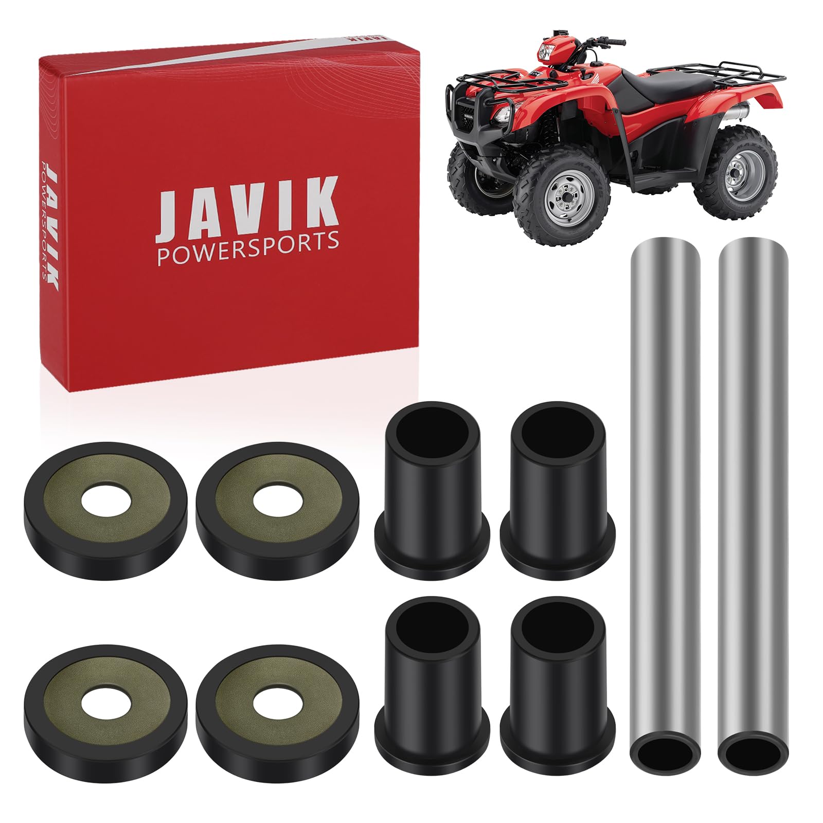 パーツ kimhori Front Left & Right Upper A Arm Bushing Kit Compatible with Honda