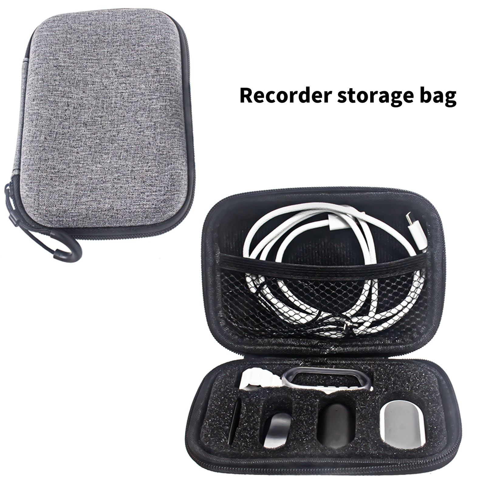 Sac De Transport ZEPFJHE Pour Enregistreur Vocal NotePin – Protection Chocs, Intérieur EVA, Rangement Sécurisé - 4