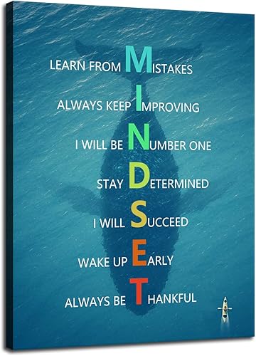Miniatura 46 de Arte de pared en lienzo inspirado en las posibilidades de éxito, póster motivacional positivo, pintura inspiradora, impresiones, imágenes