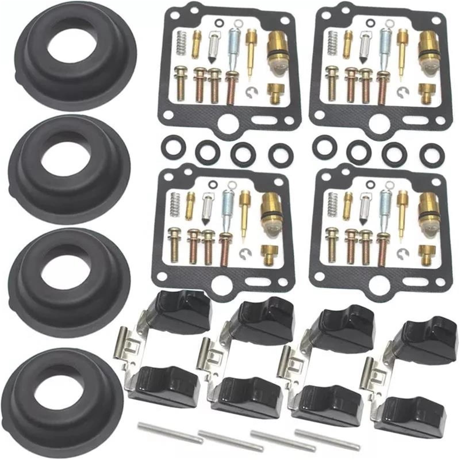 Kit guarnizioni Membrana Kit di Riparazione Carburatore per Motociclette Ricostruzione Galleggiante A Membrana per Y&amaha XJ700 1985-1986 per Maxim X XJ 700