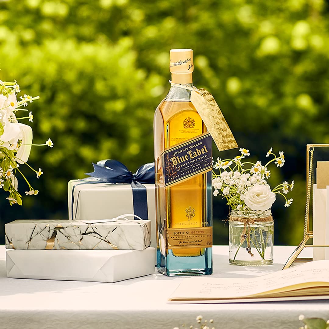 Johnnie Walker Blue label whisky, Escocés blended, 700 ml