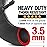 Two 16\'\' x 1.5/1.75 & One 12.5\'\' x 1.75/2.15 [3-Pack] Extra Thick Inner Tire Tube for BOB Revolution Strollers & Stroller Strides - Best BOB Stroller Tire Replacement Set by Steerling Tire Co.