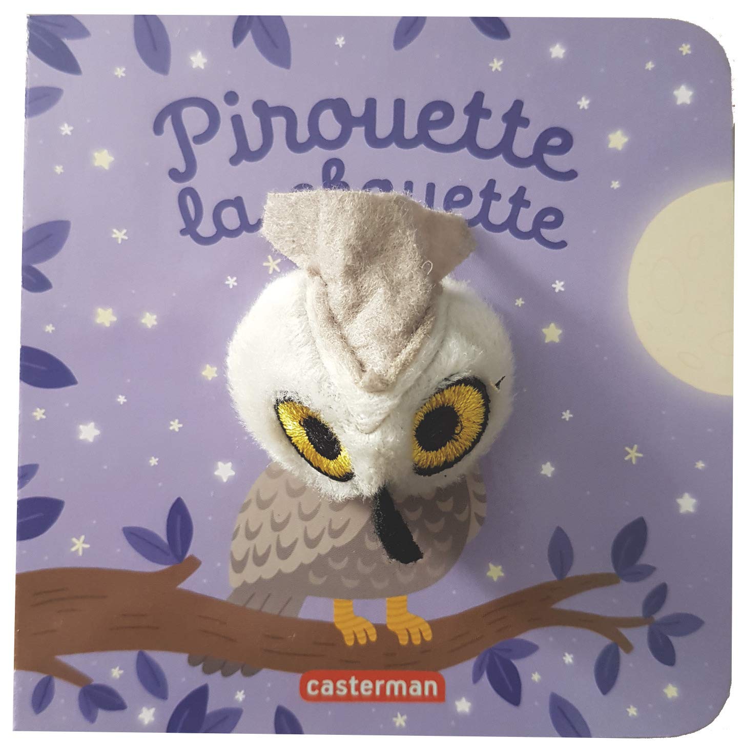 Pirouette la chouette: Livre marionnette pour bébé - dès 3 mois