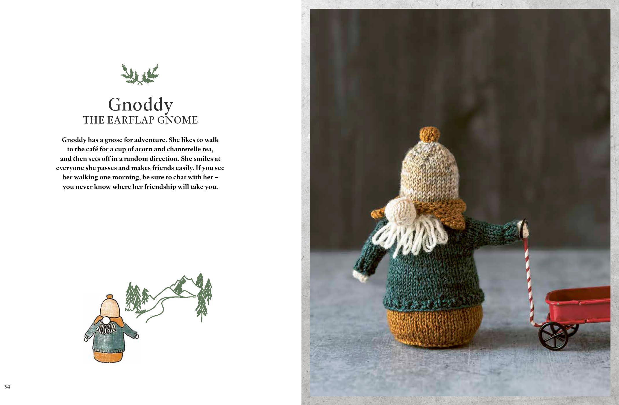 The Gnomes of Grimblewood: Enchanting Friends to Knit, Full of Magic and Mischief