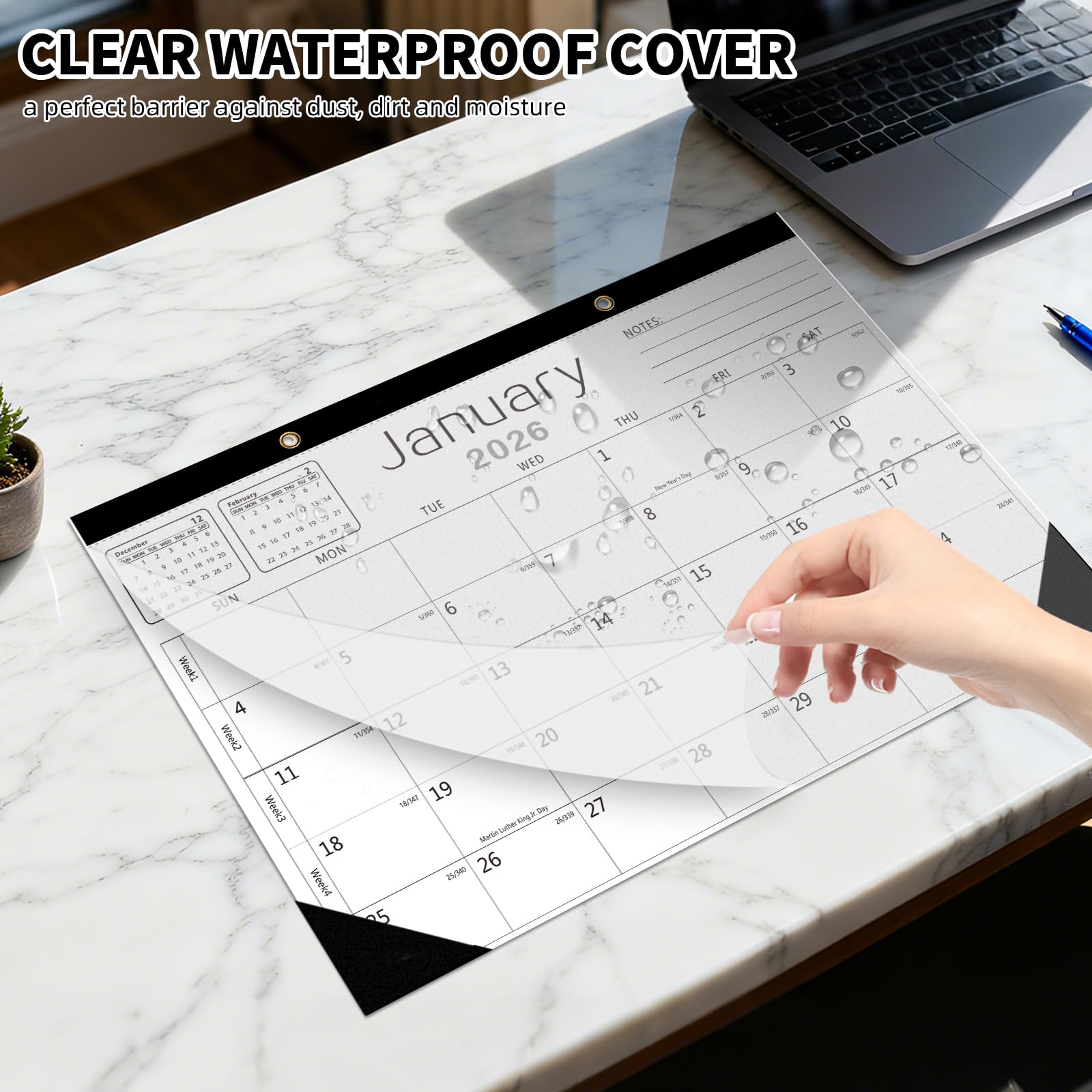 Amazon.co.jp: 壁掛けカレンダー - カレンダー 2026-2027 2026年1月