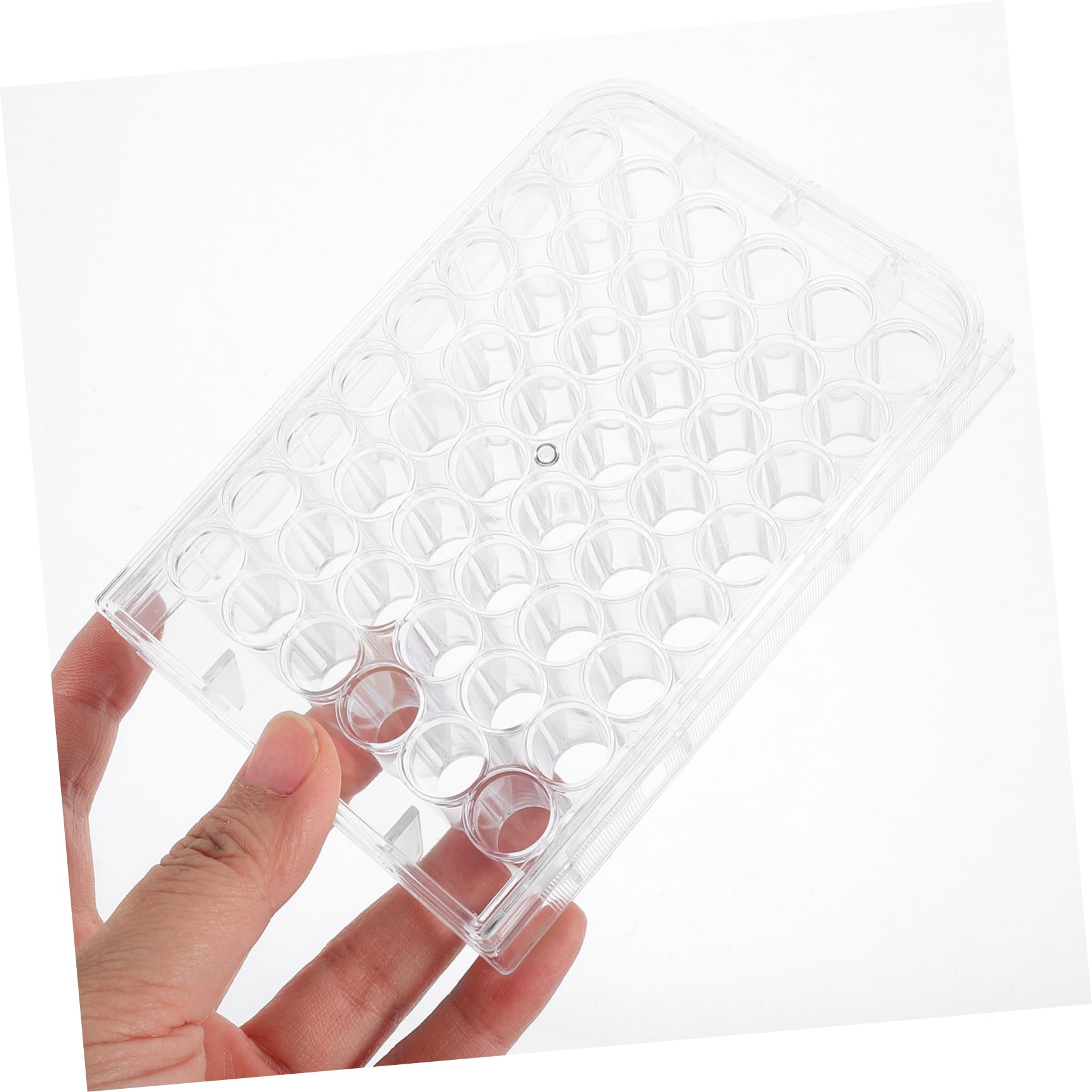 OUNONA 10 Piezas placa de cultivo celular tejido equipo bandeja de vidrio para servir polvo plato de cultivo placa de cultivo para auto envase placa de reacción placa de Petri cápsula