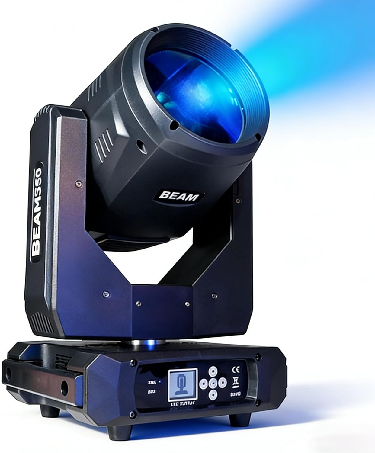 SHEHDS Moving Head Stage Lights 350W 17R Blub 13 Gobos 14 Colors Beam/Frost/Rainbow Stage Effect Spotlights 8 Prisms 8+16+24 Prism 0.2° Parallel DMX512 DJ Lights for Party KTV Bar
