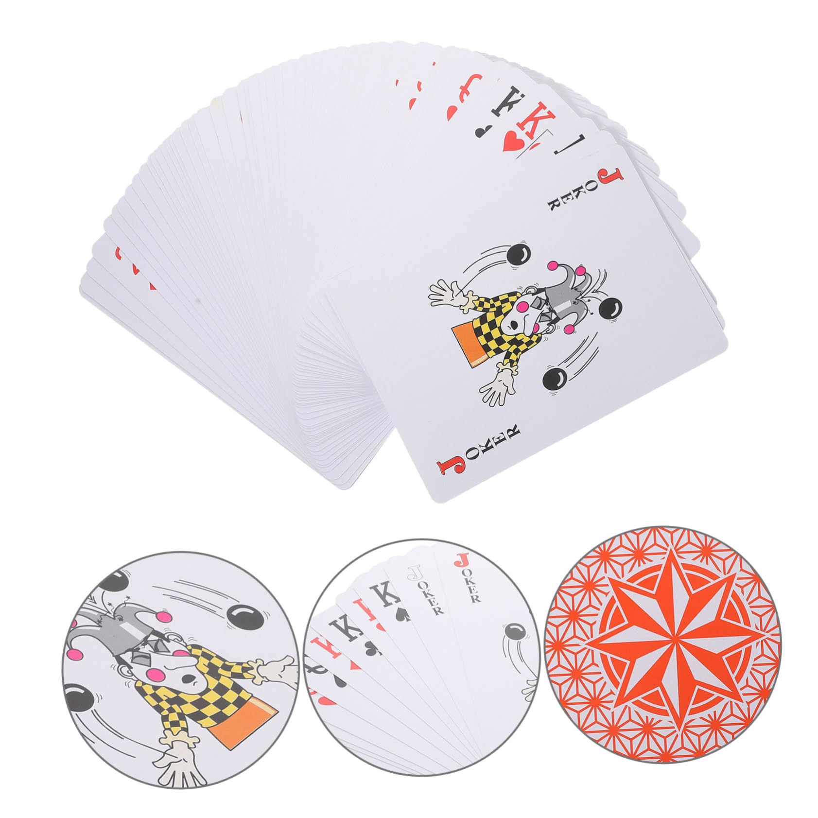TOYANDONA Carte da Extra Large per Poker e Feste da Tavolo Resistente in Patinata per Giochi Gruppo e Divertimento Party