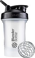Vista 9 de BlenderBottle Classic V2 - Botella mezcladora perfecta para batidos de proteínas y preentrenamiento, 4 onzas, color marrón completo